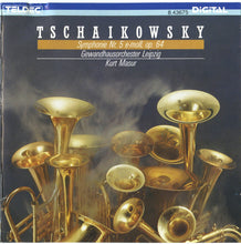 Laden Sie das Bild in den Galerie-Viewer, Tschaikowsky*, Kurt Masur, Gewandhausorchester Leipzig : Symphonie Nr. 5 E-moll, Op. 64 (CD, Album)