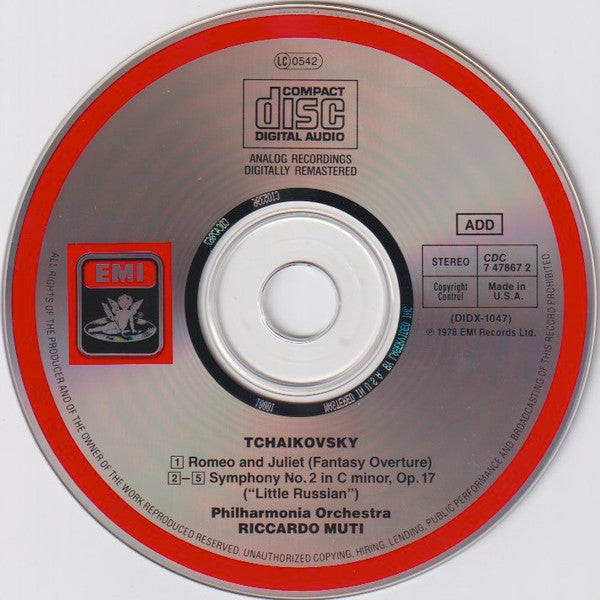 Buy Tchaikovsky*, Muti* : Symphony No. 2 in C minor, Romeo