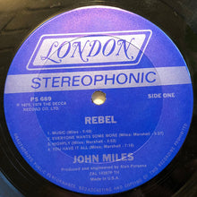 Laden Sie das Bild in den Galerie-Viewer, John Miles : Rebel (LP, Album, Ter)