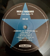 Laden Sie das Bild in den Galerie-Viewer, Merle Haggard : Live From Austin TX (1978) (LP, Album, RE)