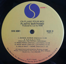 Load image into Gallery viewer, Plastic Bertrand : Ça Plane Pour Moi (This Life's For Me) (LP, Album, Jac)