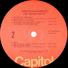 Charger l'image dans la galerie, The Beach Boys : American Summer (2xLP, Comp, Club)
