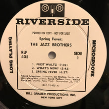 Load image into Gallery viewer, The Jazz Brothers feat. Chuck Mangione, Gap Mangione, Sal Nistico : Spring Fever (LP, Album, Mono, Promo)