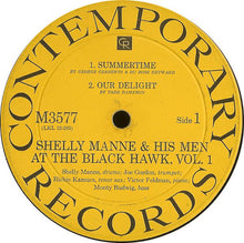 Charger l'image dans la galerie, Shelly Manne & His Men : At The Black Hawk Vol. 1 (LP, Album, Mono)
