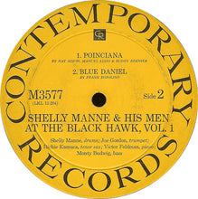 Charger l'image dans la galerie, Shelly Manne & His Men : At The Black Hawk Vol. 1 (LP, Album, Mono)