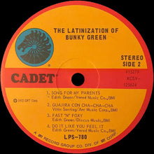Laden Sie das Bild in den Galerie-Viewer, Bunky Green : The Latinization Of Bunky Green (LP, Album, RE)