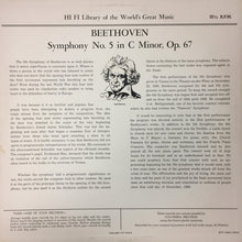Load image into Gallery viewer, Ludwig van Beethoven : Symphony No. 5 In C Minor, Op. 67 (LP)