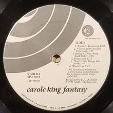 Load image into Gallery viewer, Carole King : Fantasy (LP, Album, San)