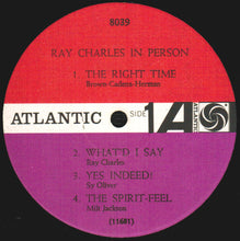 Load image into Gallery viewer, Ray Charles : Ray Charles In Person (LP, Album, Mono, RE, MGM)
