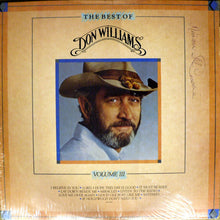 Load image into Gallery viewer, Don Williams (2) : Best Of Don Williams Volume III (LP, Comp, CRC)