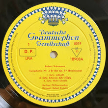 Load image into Gallery viewer, Robert Schumann / Berlin Philharmonic Orchestra* • Rafael Kubelik : Symphony No.3 "Rhenish" • Manfred Overture (LP, Album, Mono, Club)