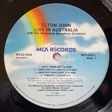Load image into Gallery viewer, Elton John With The Melbourne Symphony Orchestra* : Live In Australia (2xLP, Album, Pin)
