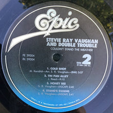 Load image into Gallery viewer, Stevie Ray Vaughan And Double Trouble* : Couldn't Stand The Weather (LP, Album, Pit)