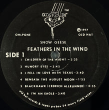 Charger l'image dans la galerie, Snow Geese (2) : Feathers In The Wind (LP, Album)