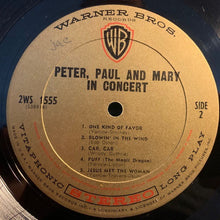 Load image into Gallery viewer, Peter, Paul And Mary* : In Concert (2xLP, Album, RP, Ter)