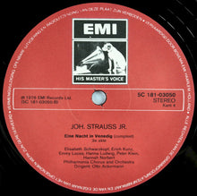Load image into Gallery viewer, Joh. Strauss Jr.* - Schwarzkopf*, Gedda*, Kunz*, Loose*, Philharmonia Chorus And Orchestra*, Ackermann* : Eine Nacht In Venedig (Compleet) (2xLP)
