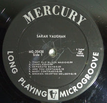 Load image into Gallery viewer, Sarah Vaughan : The Magic Of Sarah Vaughan (LP, Album, Mono)