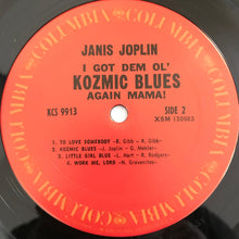 Load image into Gallery viewer, Janis Joplin : I Got Dem Ol' Kozmic Blues Again Mama! (LP, Album, RP, San)