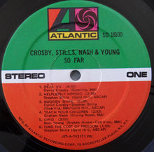 Load image into Gallery viewer, Crosby, Stills, Nash & Young : So Far (LP, Comp, PR)