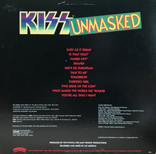 Load image into Gallery viewer, Kiss : Unmasked (LP, Album, Club, Ter)