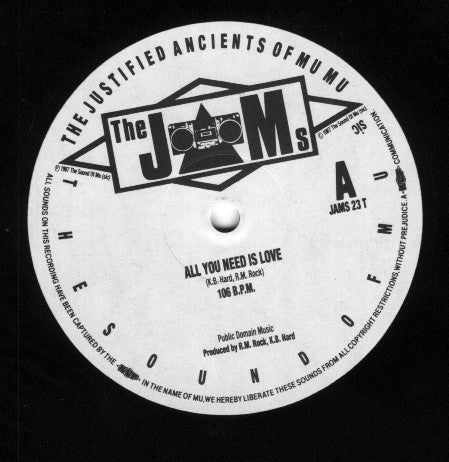 Buy The Justified Ancients Of Mu Mu : All You Need Is Love (12