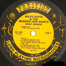 Load image into Gallery viewer, Miles Davis : Bags Groove (LP, Album, Mono, RE)