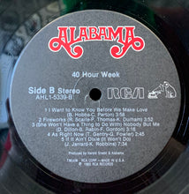 Laden Sie das Bild in den Galerie-Viewer, Alabama : 40 Hour Week (LP, Album, Ind)