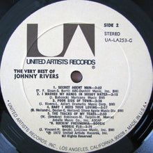 Load image into Gallery viewer, Johnny Rivers : The Very Best Of Johnny Rivers (LP, Comp)