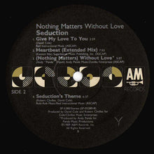 Charger l'image dans la galerie, Seduction : Nothing Matters Without Love (LP, Album)