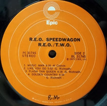 Load image into Gallery viewer, REO Speedwagon : R.E.O./T.W.O. (LP, Album, RE, Pit)