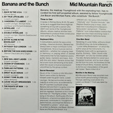 Load image into Gallery viewer, Banana And The Bunch : Mid-Mountain-Ranch (LP, Album)