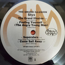 Load image into Gallery viewer, Styx : The Grand Illusion (LP, Album, Ter)