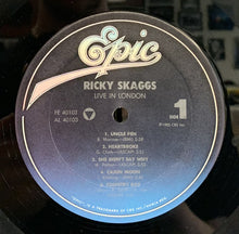 Load image into Gallery viewer, Ricky Skaggs : Live In London (LP, Album, Car)