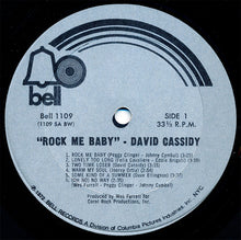 Load image into Gallery viewer, David Cassidy : Rock Me Baby (LP, Album)
