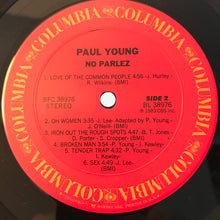 Load image into Gallery viewer, Paul Young : No Parlez (LP, Album, Car)