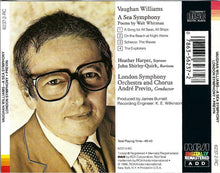 Load image into Gallery viewer, Ralph Vaughan Williams - Heather Harper, John Shirley-Quirk, André Previn, London Symphony Orchestra & Chorus* : A Sea Symphony (CD, Album, RE, RM)