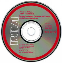Load image into Gallery viewer, Ralph Vaughan Williams - Heather Harper, John Shirley-Quirk, André Previn, London Symphony Orchestra & Chorus* : A Sea Symphony (CD, Album, RE, RM)