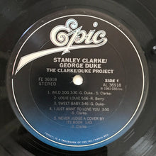 Load image into Gallery viewer, Stanley Clarke/George Duke : The Clarke / Duke Project (LP, Album, San)