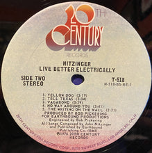 Load image into Gallery viewer, Nitzinger* : Live Better Electrically (LP, Album, Ter)