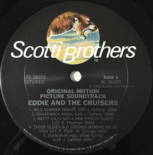 Laden Sie das Bild in den Galerie-Viewer, John Cafferty • Beaver Brown* : Eddie And The Cruisers (Original Motion Picture Soundtrack) (LP, Album, Car)