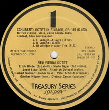Load image into Gallery viewer, Schubert*, New Vienna Octet : Octet In F Major, Op. 166 (LP, Album, RP)