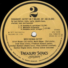 Load image into Gallery viewer, Schubert*, New Vienna Octet : Octet In F Major, Op. 166 (LP, Album, RP)