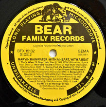Load image into Gallery viewer, Marvin Rainwater : With A Heart, With A Beat (LP, Comp)