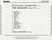 Charger l'image dans la galerie, Tchaikovsky* / Lydia Artymiw : The Seasons (CD, Album)