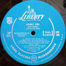 Charger l'image dans la galerie, Julie London : Lonely Girl (LP, Album, Mono, Scr)