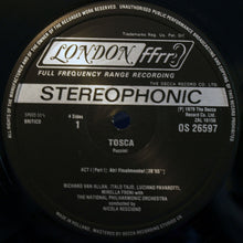 Load image into Gallery viewer, Puccini*, Freni*, Pavarotti*, Milnes*, Rescigno*, National Philharmonic* : Tosca (2xLP + Box)