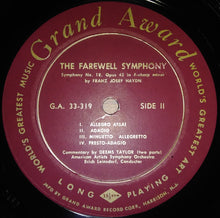 Laden Sie das Bild in den Galerie-Viewer, The Camerata Academica Orchestra*, American Artists Symphony* : Beethoven Symphony No. 5 In C Minor Op. 67 / The Farewell Symphony, Op. 45 By Franz Josef Haydn (LP, Album, Mono)
