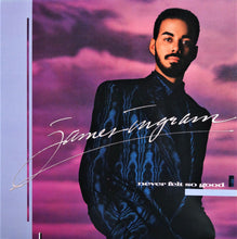 Load image into Gallery viewer, James Ingram : Never Felt So Good (LP, Album, Spe)