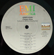 Laden Sie das Bild in den Galerie-Viewer, Greg Kihn : Citizen Kihn (LP, Album, Jac)
