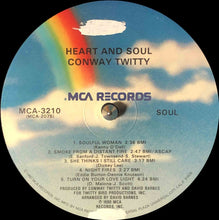 Load image into Gallery viewer, Conway Twitty : Heart & Soul (LP, Album, Glo)